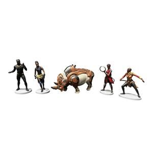 2018 The BLACK PANTHER Disney Store 5 Piece PVC Figurine/Figure Set